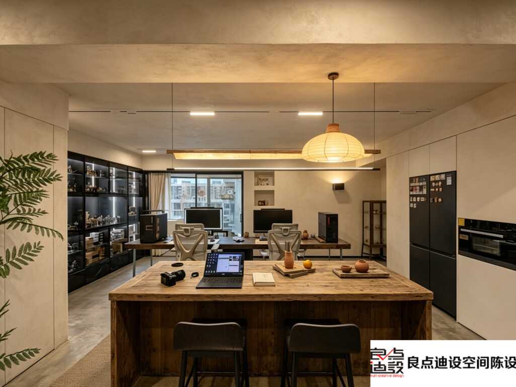 一居室软装设计|小窝也能装出氛围感，30平也能兼具办公休闲✨